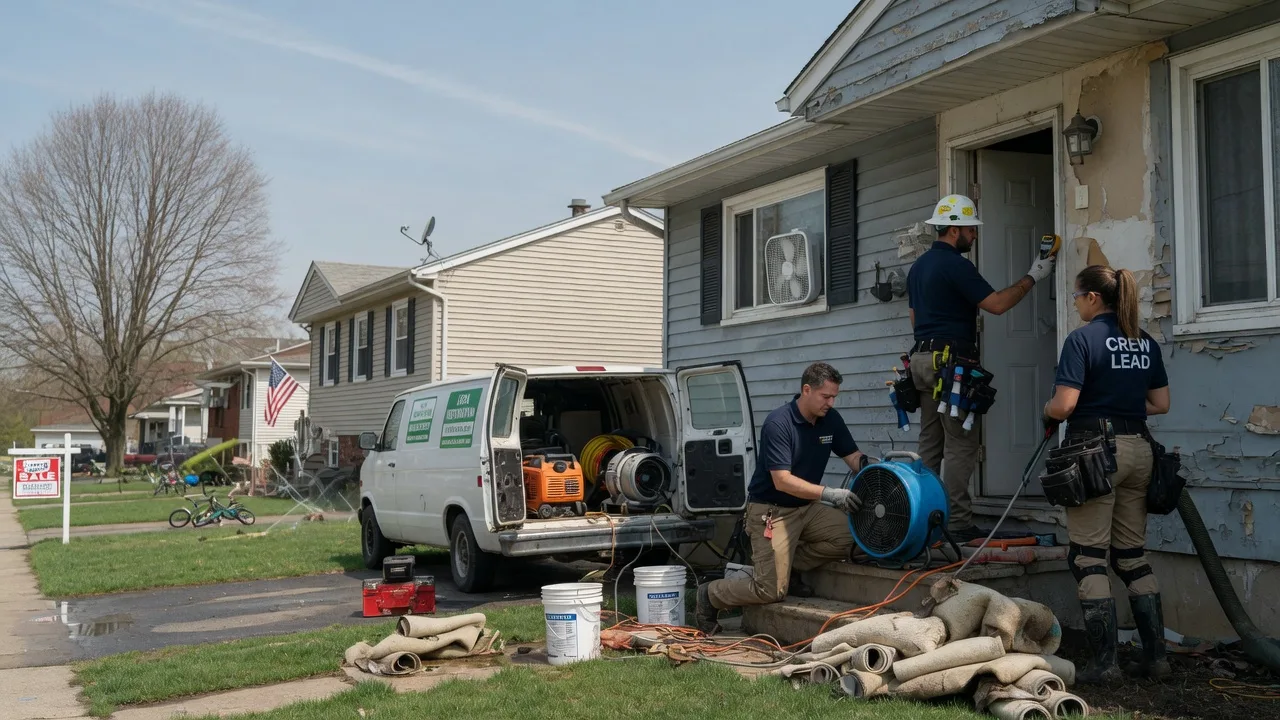 Flood Cleanup in Freeburg, IL near me